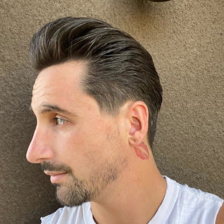 Skin fade haircut at Strange Times Barber Co Las Vegas